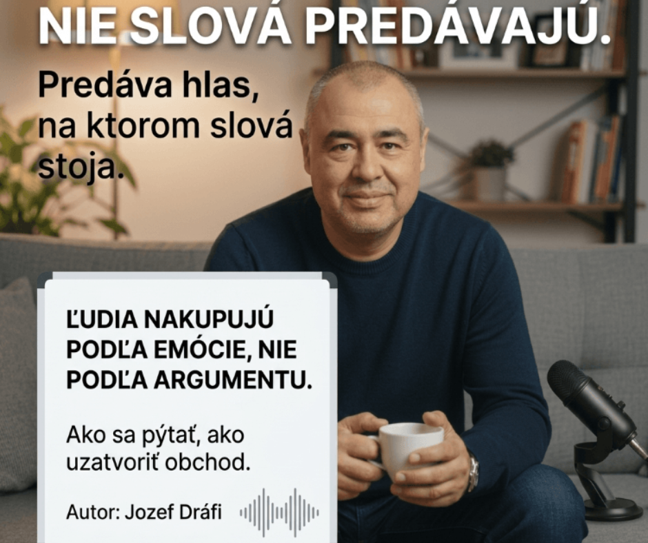 predaj cez hlas.emócie