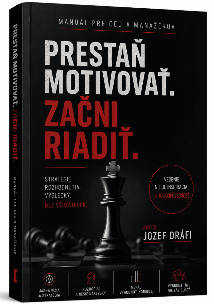 Prestaň motivovať a začný riadiť!
