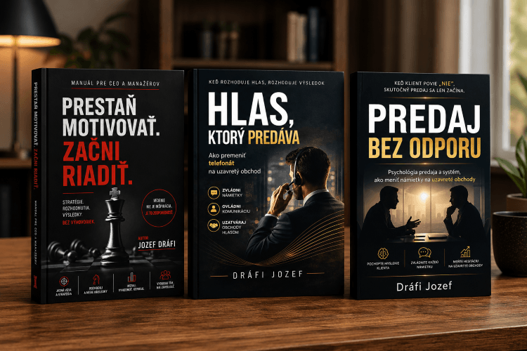 knihy o predaji Jozef Dráfi